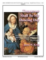 Tomorrow Shall Be My Dancing Day Handbell sheet music cover